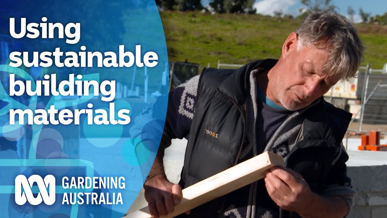 Paul Haar's work with sustainably sourced building materials | My Garden Path | Gardening Australia