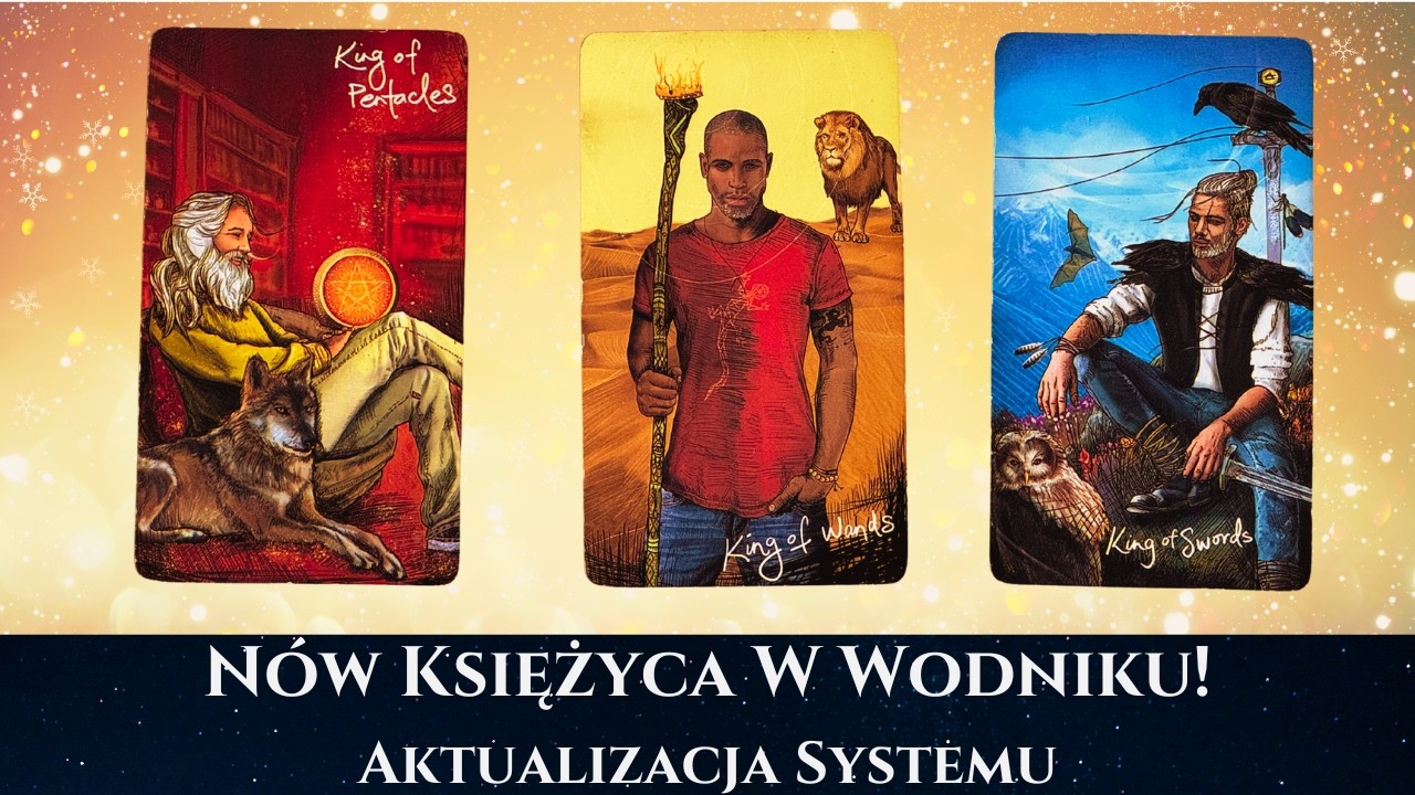 ⭐️ NÓW KSIĘŻYCA W WODNIKU! Aktualizacja Systemu!⭐️#theunknownpath