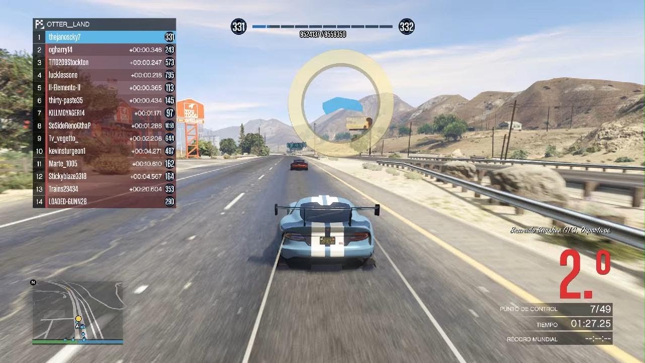 RACE LONG GTA V ONLINE
