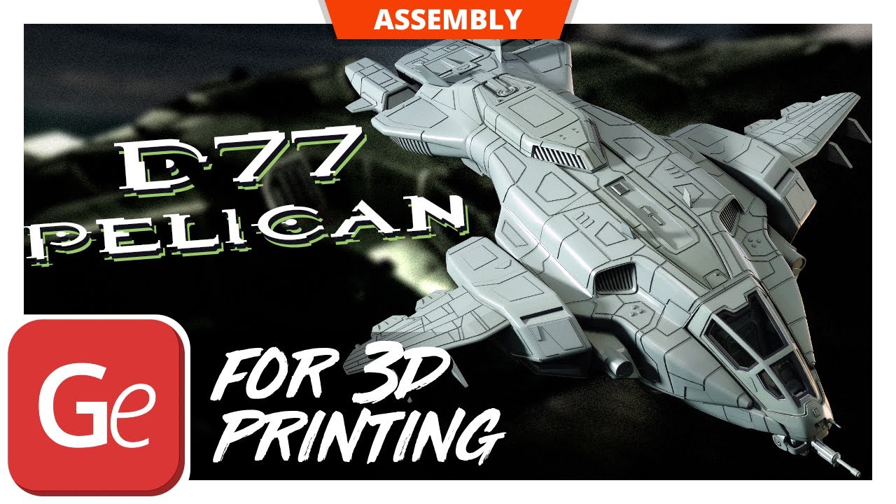 D77 Pelican 3D Printing Model | Assembly by Gambody