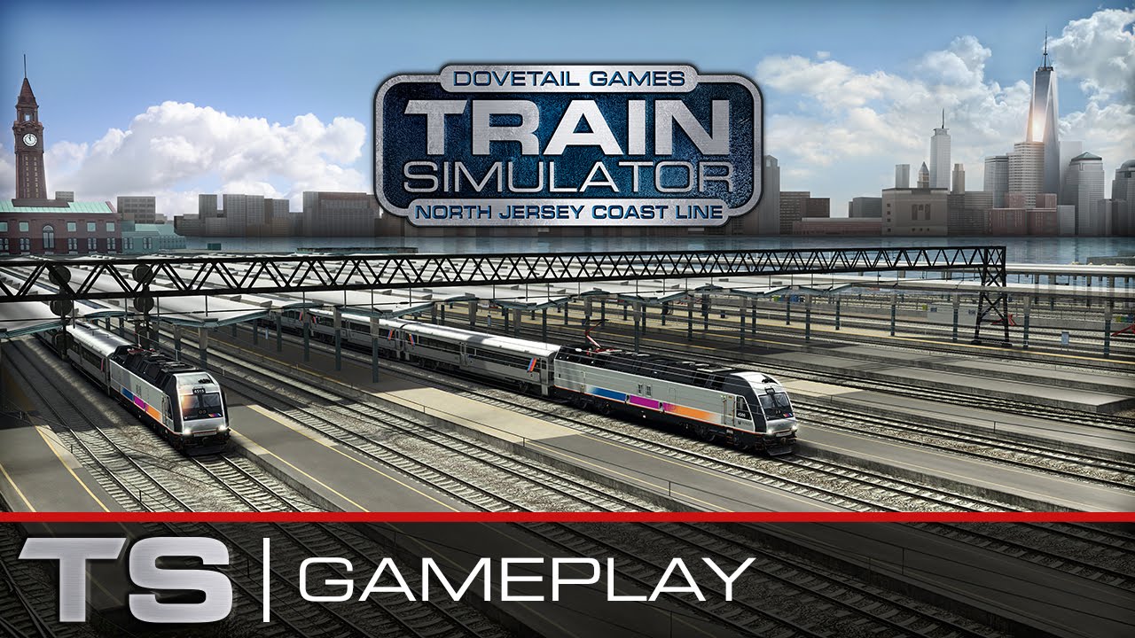 Train Simulator 2015 Gameplay - North Jersey Coast Line Route Preview