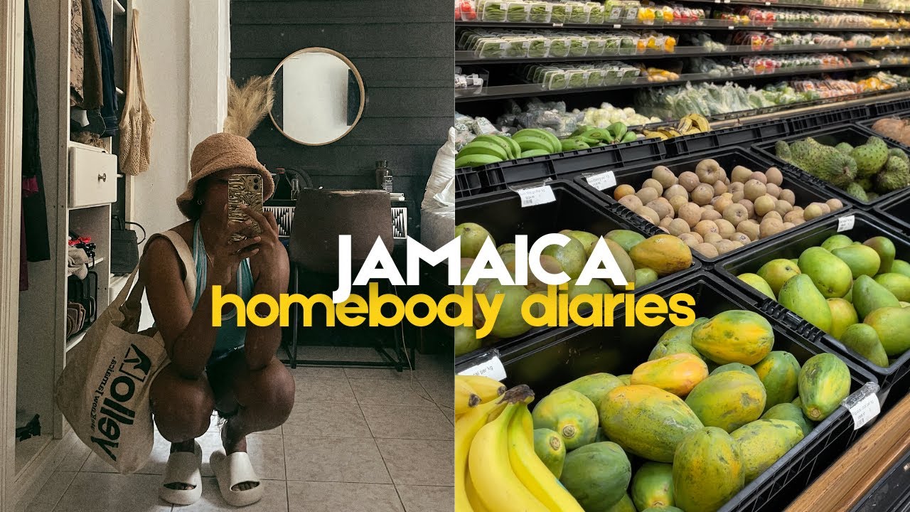 Realistic Day in My Life in Jamaica 🇯🇲 | Grocery Haul, Cozy Vibes & What I Eat (homebody diaries)