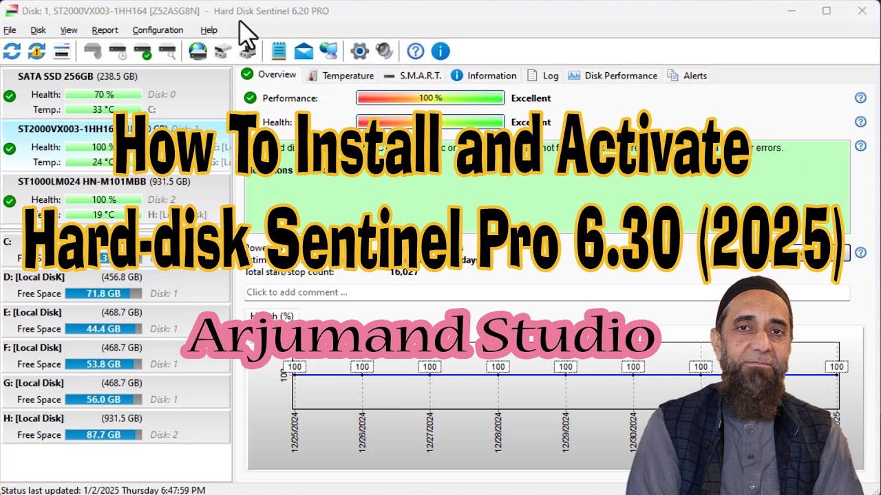 How To Install and Activate Hard disk Sentinel Pro 6 30 2025