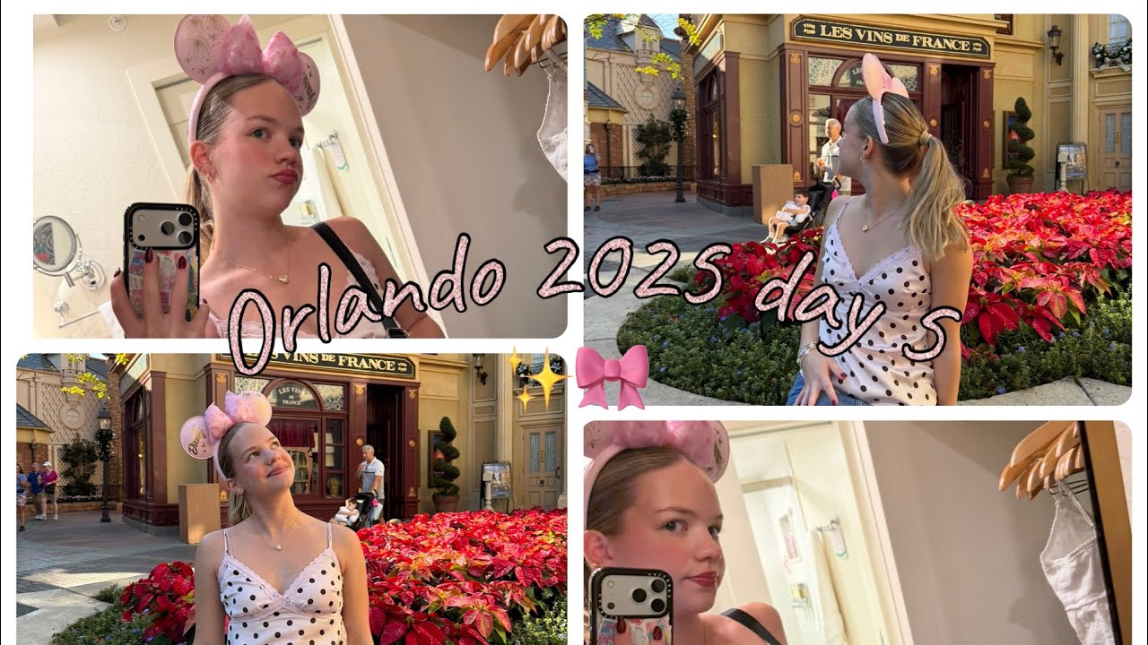 Orlando 2025 vlog series || Day 5 || Epcot 
