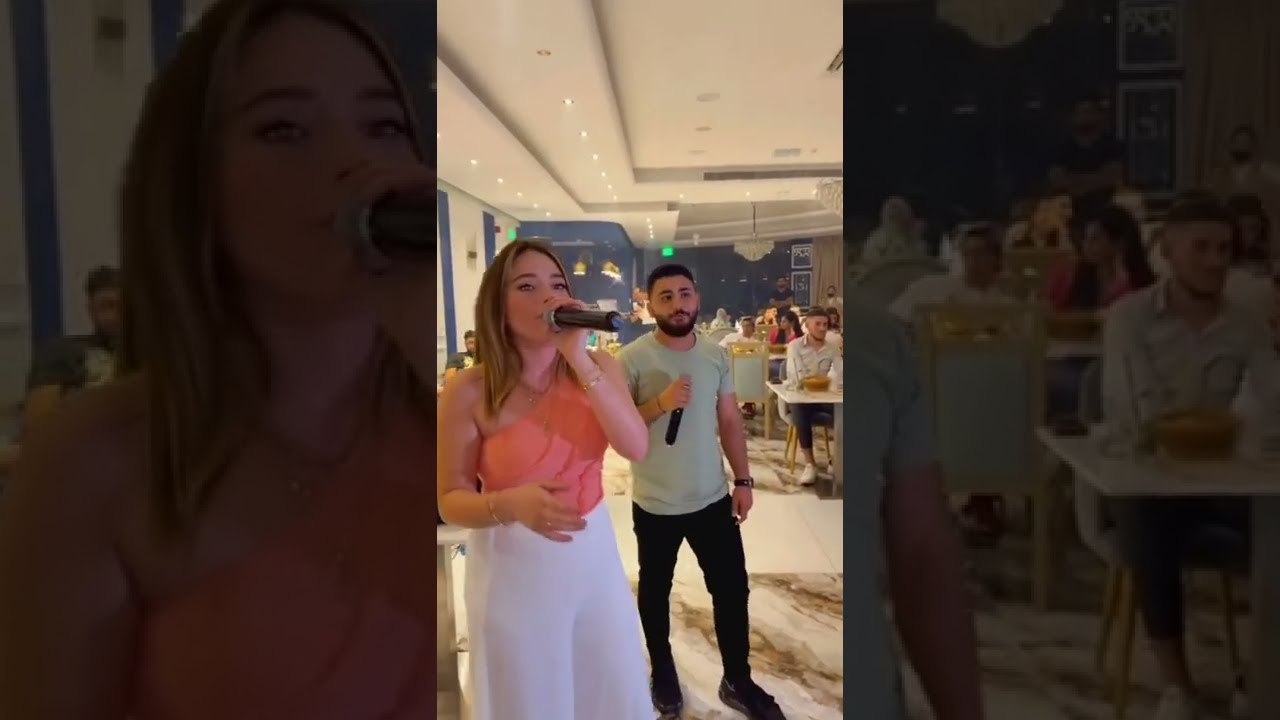 ستوريات وغناء بيسان اسماعيل في حفله وفعاليات مع انس الشايب