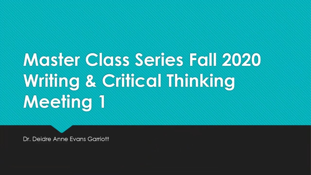 Best Practices of Teaching and Assessing Writing | CTE Masterclass Series (1/3)