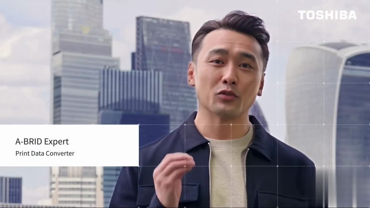 Actualización de diseño de etiquetas sin cambios de software con #TOSHIBA