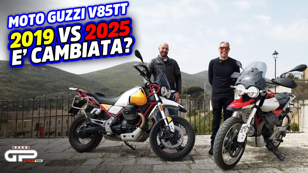 PROVA Moto Guzzi V85TT 2025 vs 2019: è davvero cambiata?