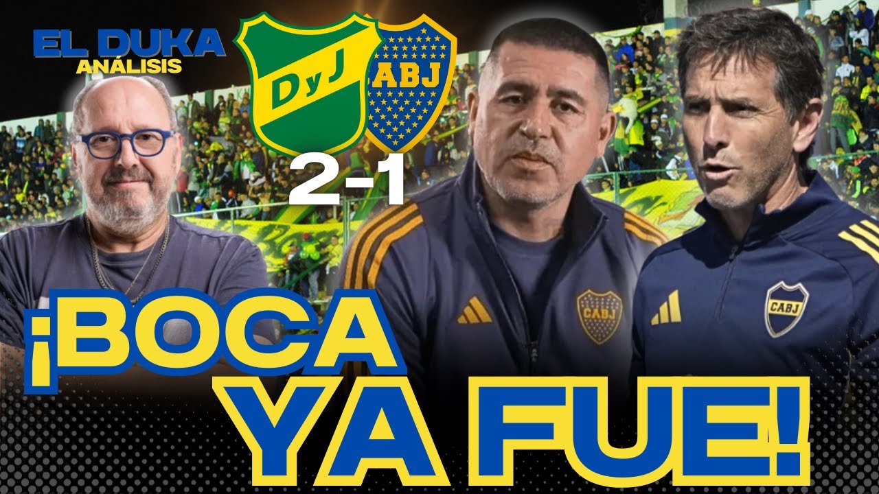 ¡BOCA YA FUE! - Defensa y Justicia vs Boca Juniors (2-1) - ELDUKA