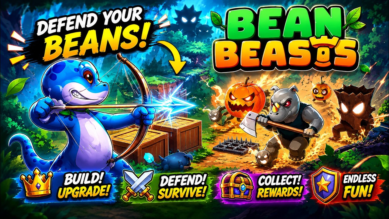 Одна из моих любимых игр в жанре Tower Defense &mdash; Bean Beasts