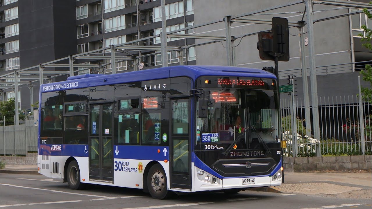 Zhongtong LCK6850EVG de Ruta Las Playas - Concepción