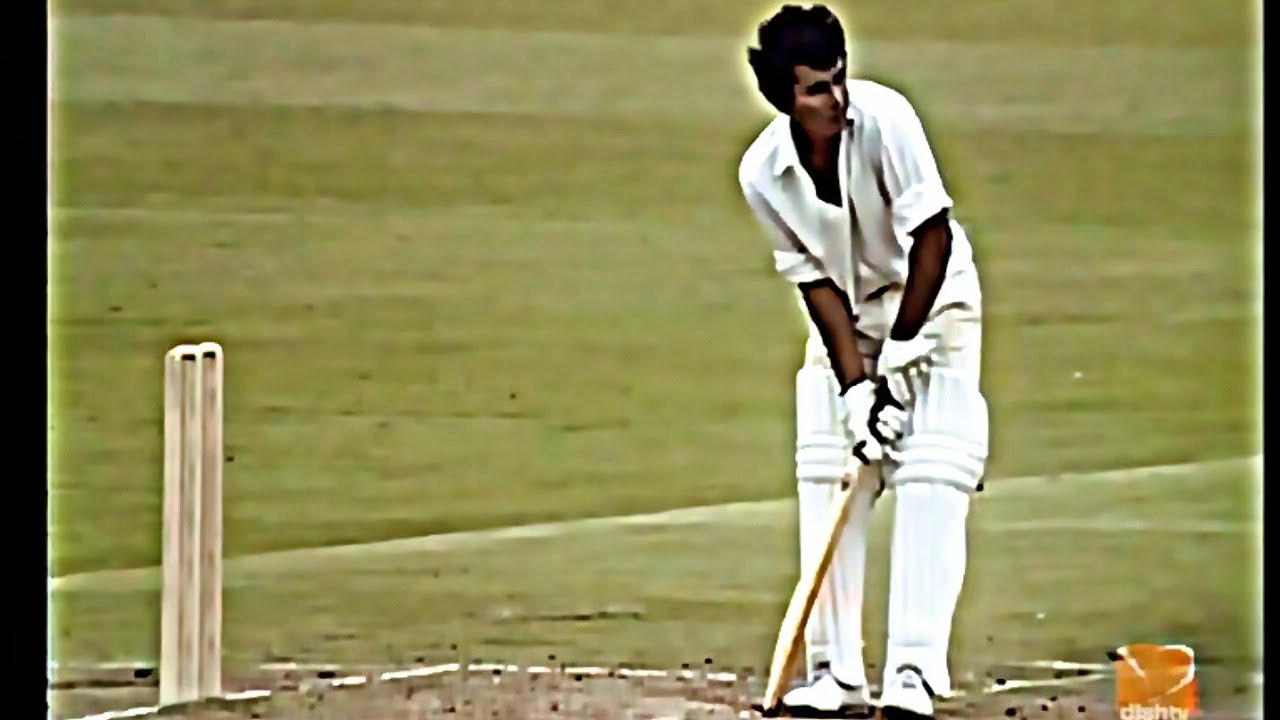 Sunil Gavaskar lovely cover drives | India vs England | 1971