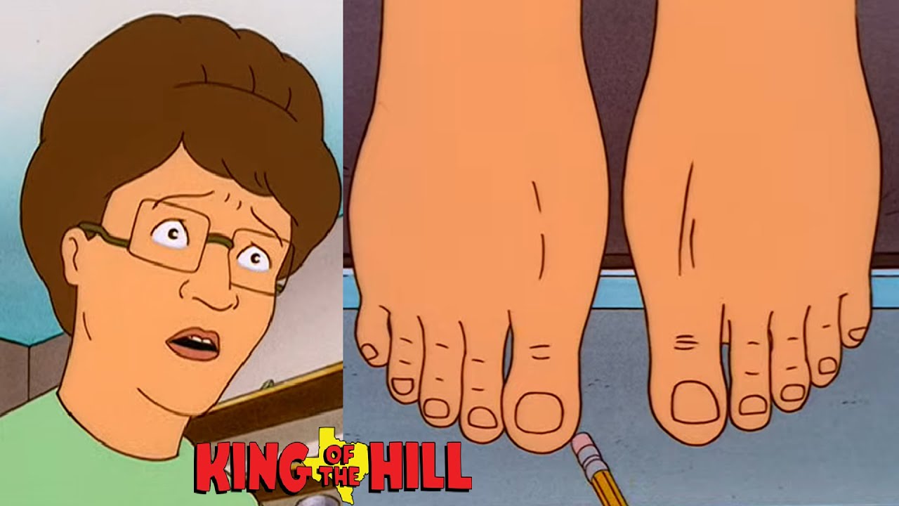 Peggy Has HUGE Feet