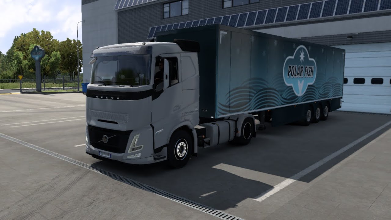 Livraison de 17 Tonnes de SPRAT FUME🐟 ( POISSONS) en SUEDE; EURO TRUCK SIMULATOR 2 🚚