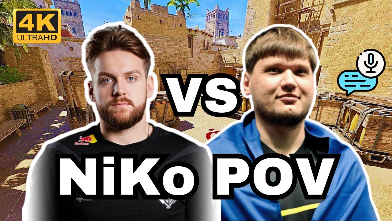 NiKo w/malbsmd vs s1mple VOICE COMMS (Mirage) | Oct 1, 2024 #cs2 #pov