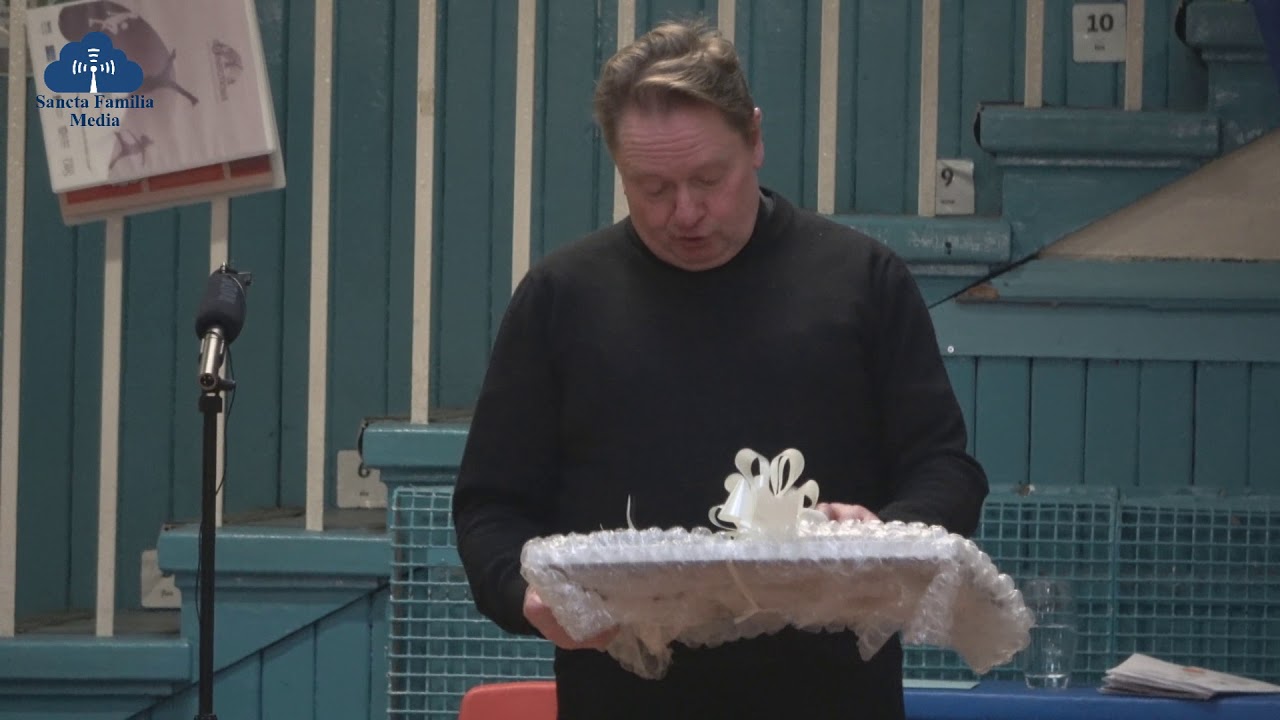 Fr Grant's last day at Holy Family Mossend as Parish Priest