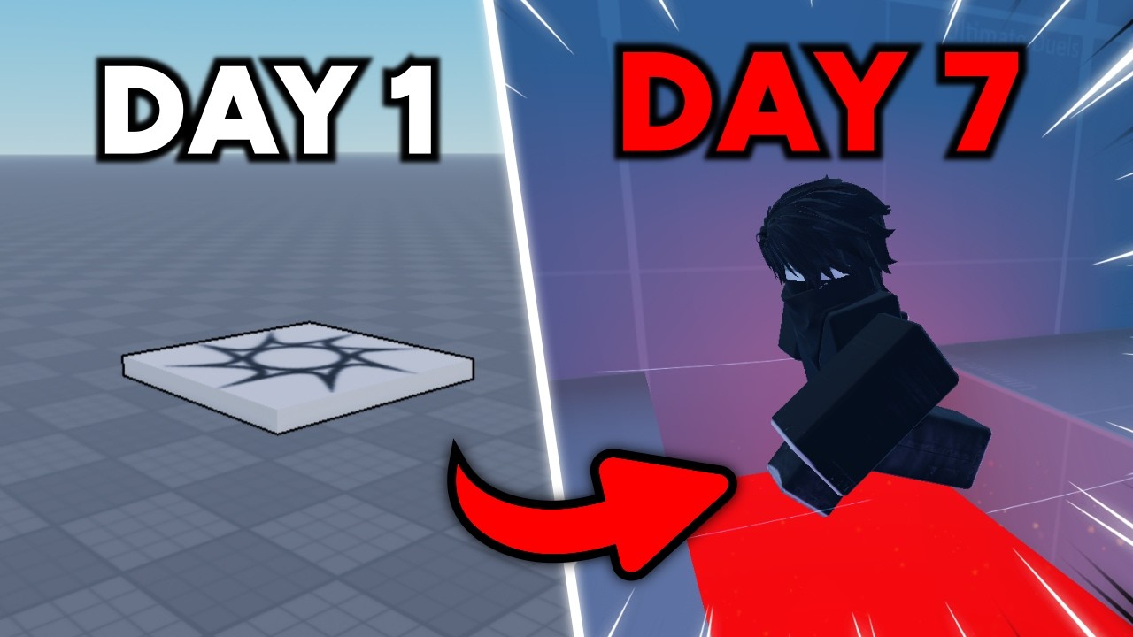 I Made my FIRST ROBLOX Game in 7 days...