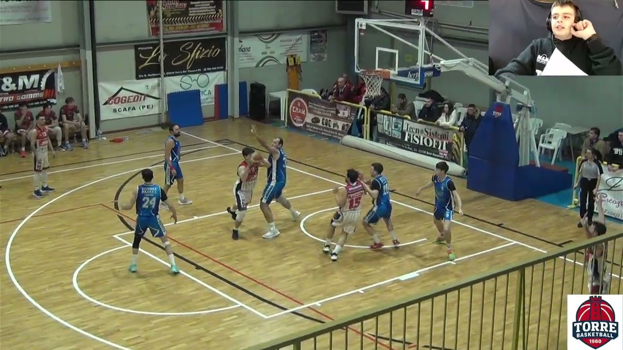 Campionato Serie DR1 19° Giornata: M&M Centro Gomme Torre Basketball vs MB Azzurra Lanciano