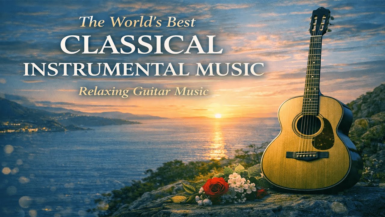 Romantic Instrumental Music 💖 Relaxing Guitar Music of the Romantic Classical Period