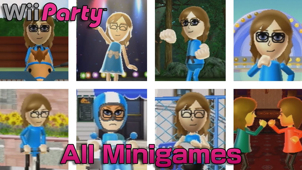 Wii Party - All Minigames
