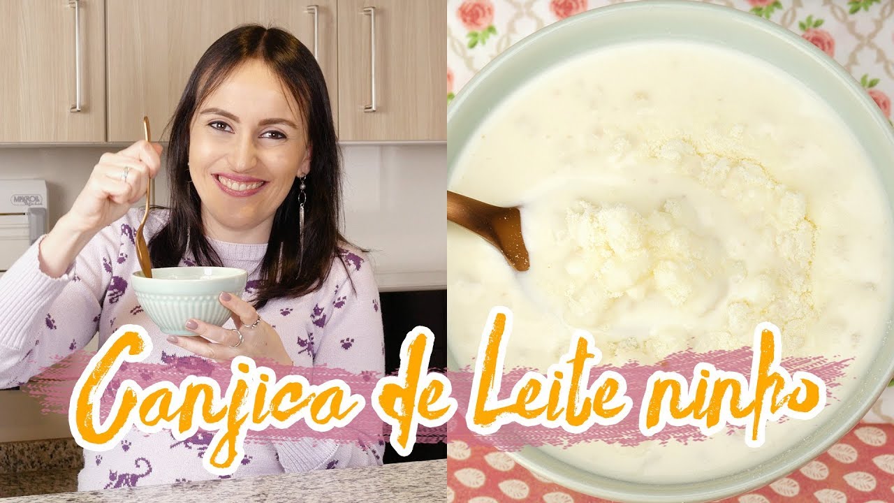 CANJICA DE LEITE NINHO - APENAS 4 INGREDIENTES | Cook'n Enjoy #305