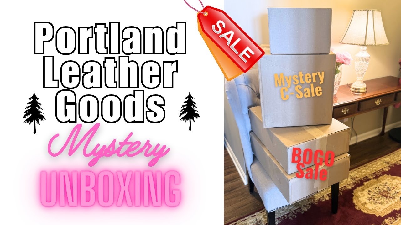 Portland Leather Goods Mystery Unboxing *New Releases* C-grade Sale & BOGO Sale