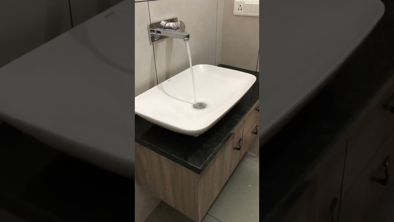 New Modern Counter top Wash Basin cabinet With Price Detail