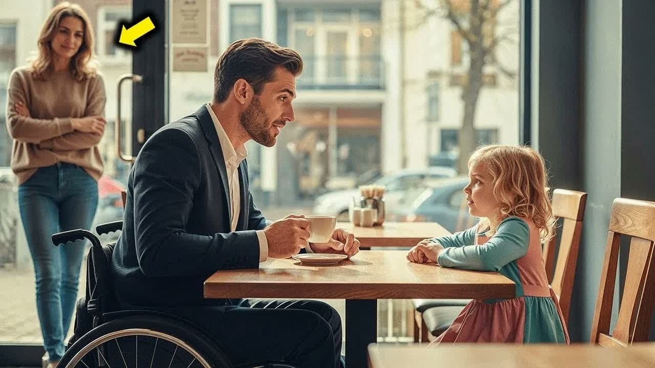 „DER GELÄHMTE MILLIONÄR DACHTE, DAS DATE SEI EIN SCHERZ… BIS EIN MÄDCHEN SAGTE： ‚MAMA KOMMT GLEICH‘“