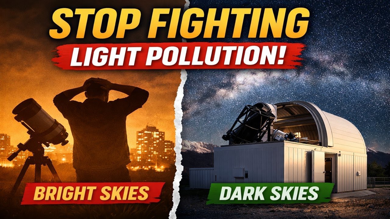 Stop Fighting Light Pollution: AstroPeak Remote Observatory