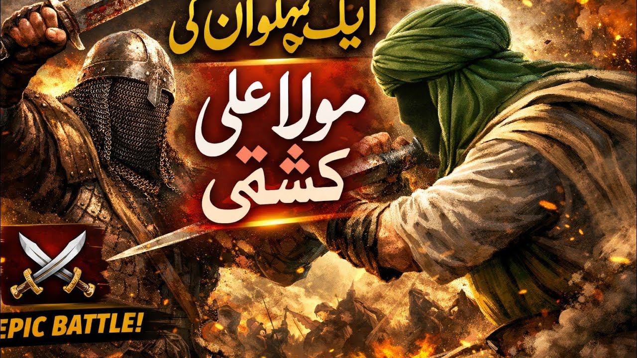 ایک پہلوان کی مولا علی سے کشتی مولانا ساجد رفیق مرتضائی 