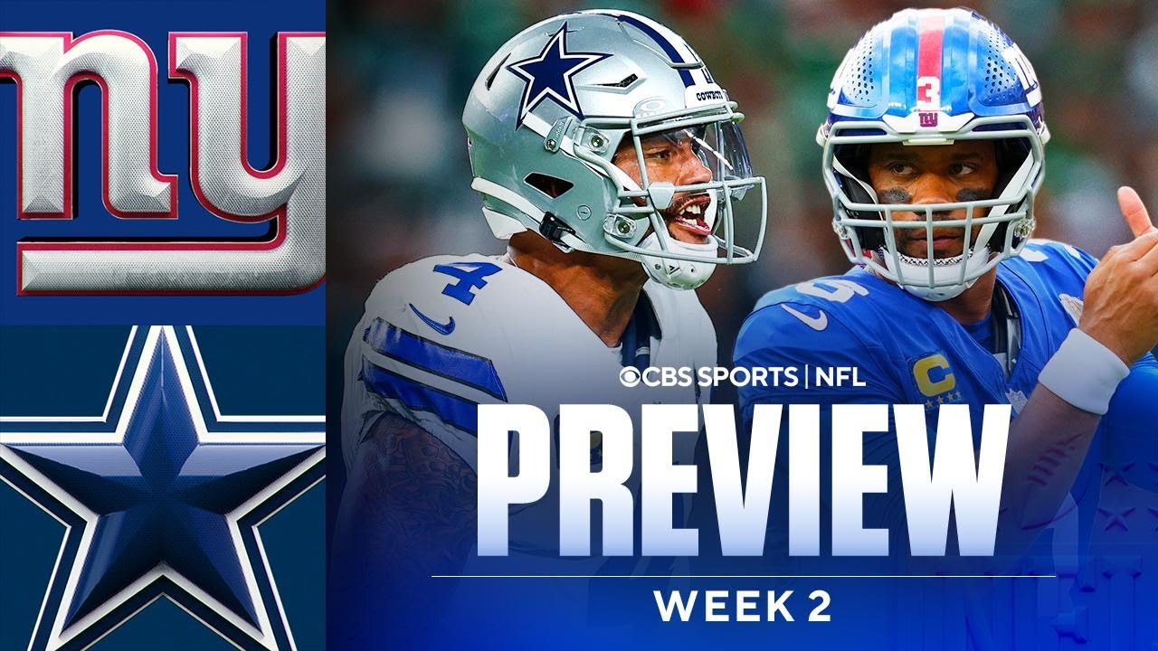 NFL Week 2 Game Preview and Predictions: Giants vs Cowboys
