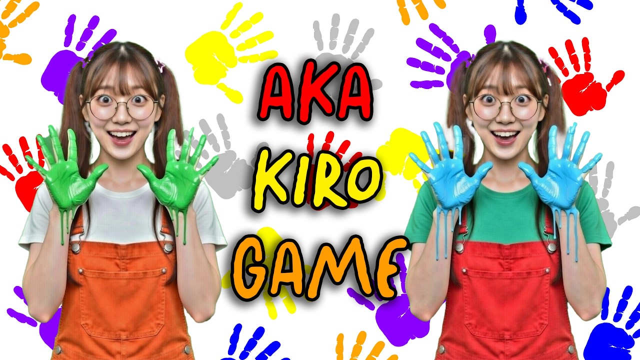 AKA! KIRO! AO! SHIRO! MIDORI! AKA! | Immersive Interactive GAME! | VIRAL TREND