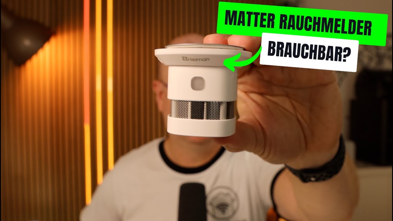 🚨 Heiman Matter Rauchmelder mit Thread – Zuverlässig, schnell, zukunftssicher?