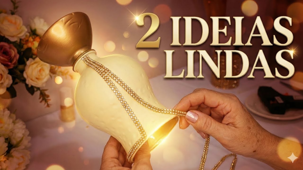 COMO FAZER 2 IDEIAS LINDAS USANDO GARRAFA PET | ARTESANATO COM GARRAFA PET