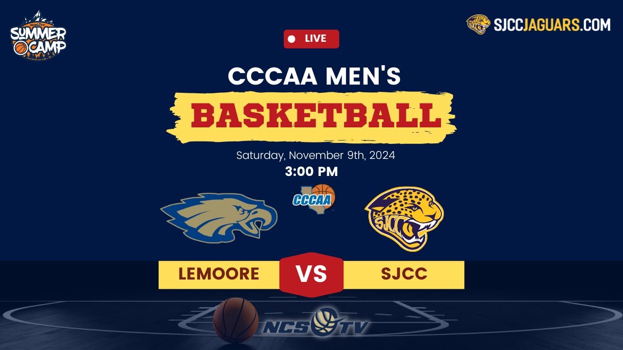 Lemoore vs San Jose City College Men's Basketball LIVE 11/9/24
