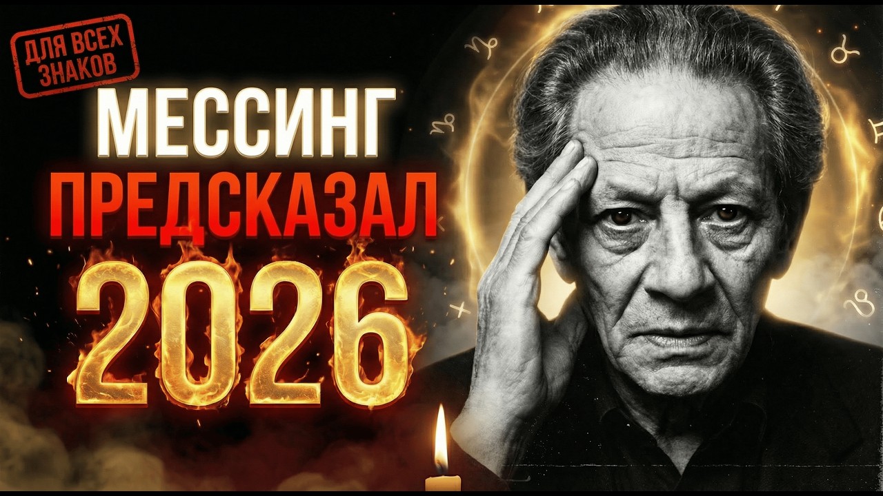 ШОК!!!ДЛЯ ВСЕХ ЗНАКОВ.МЕССИНГ ПРЕДСКАЗАЛ 2026— найди свой знак и узнай ритуал пока не поздно