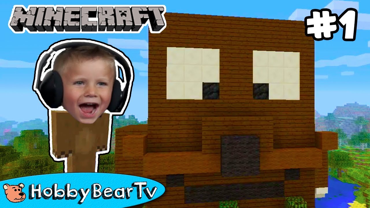 Minecraft Bear Treehouse Build HobbyBearTV