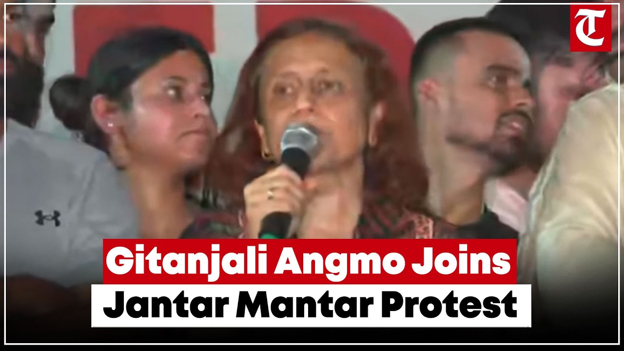 LIVE: Gitanjali Angmo Joins Students' Protest at Jantar Mantar | Sonam Wangchuk Case