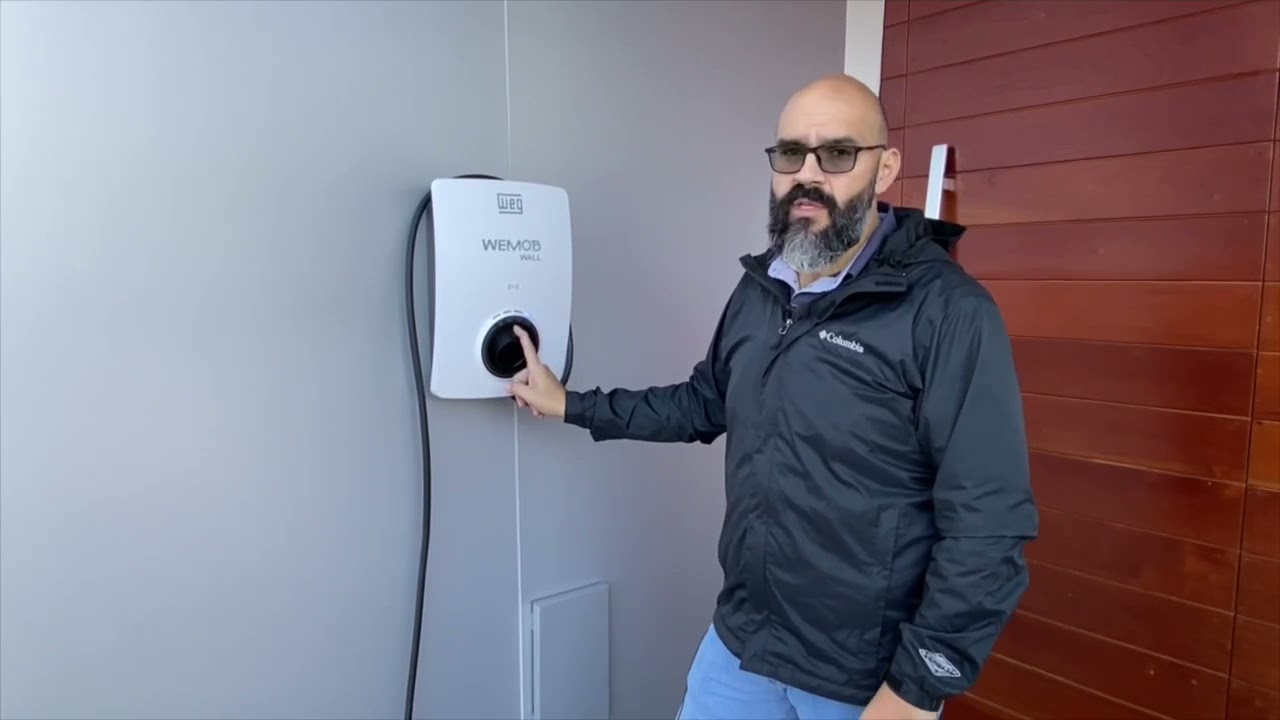 RNunes Representacoes - Estações de Recarga Veiculos Elétricos WEMOB WALK 7,4kW - WEG