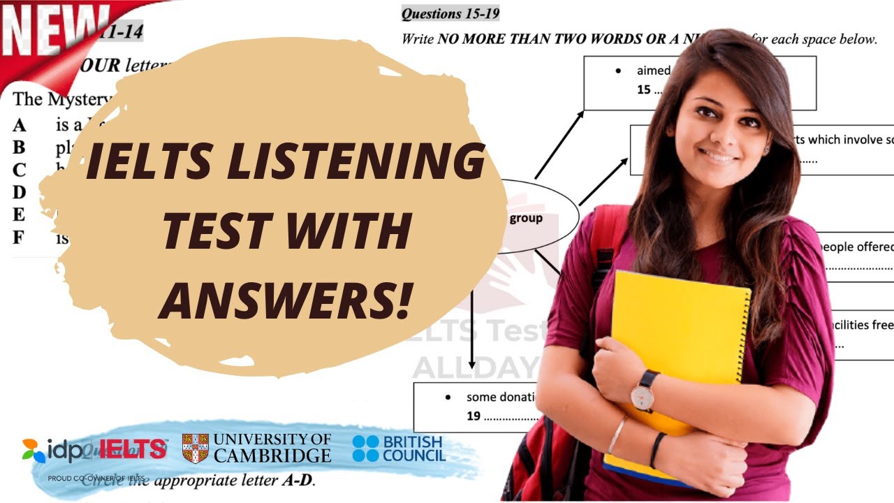 IELTS LISTENING PRACTICE TEST WITH ANSWERS 🎧 | MUST TRY! | OFFICIAL TEST