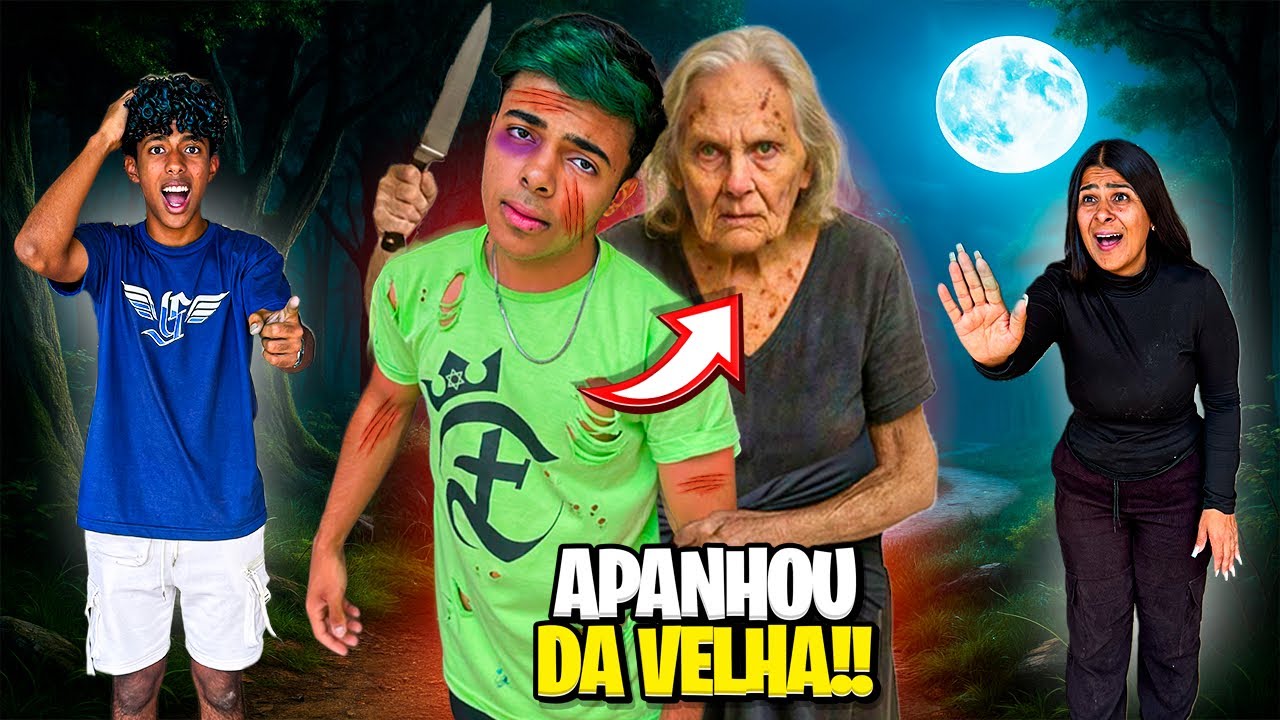 ESTEVÃO APANHOU DA VELHA ASSOMBRADA!😱 *encontramos a casa nova dela