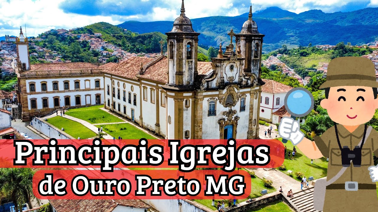 🏛️Ouro Preto e Suas Igrejas: Um Patrimônio do Brasil 
