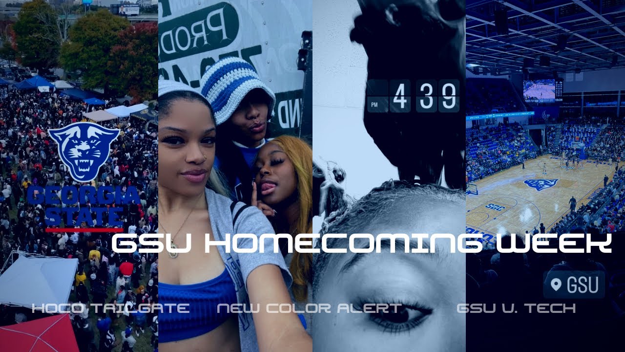 VLOG: GSU HOMECOMING WEEK 010 @ GSU | Kylie Gabbana🧿