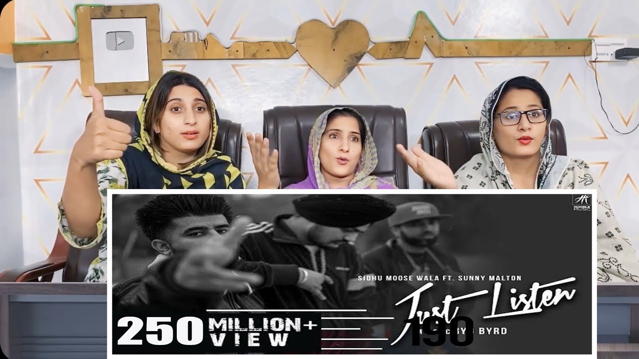 Just Listen | Official Music Video | Sidhu Moose Wala ft. Sunny Malton