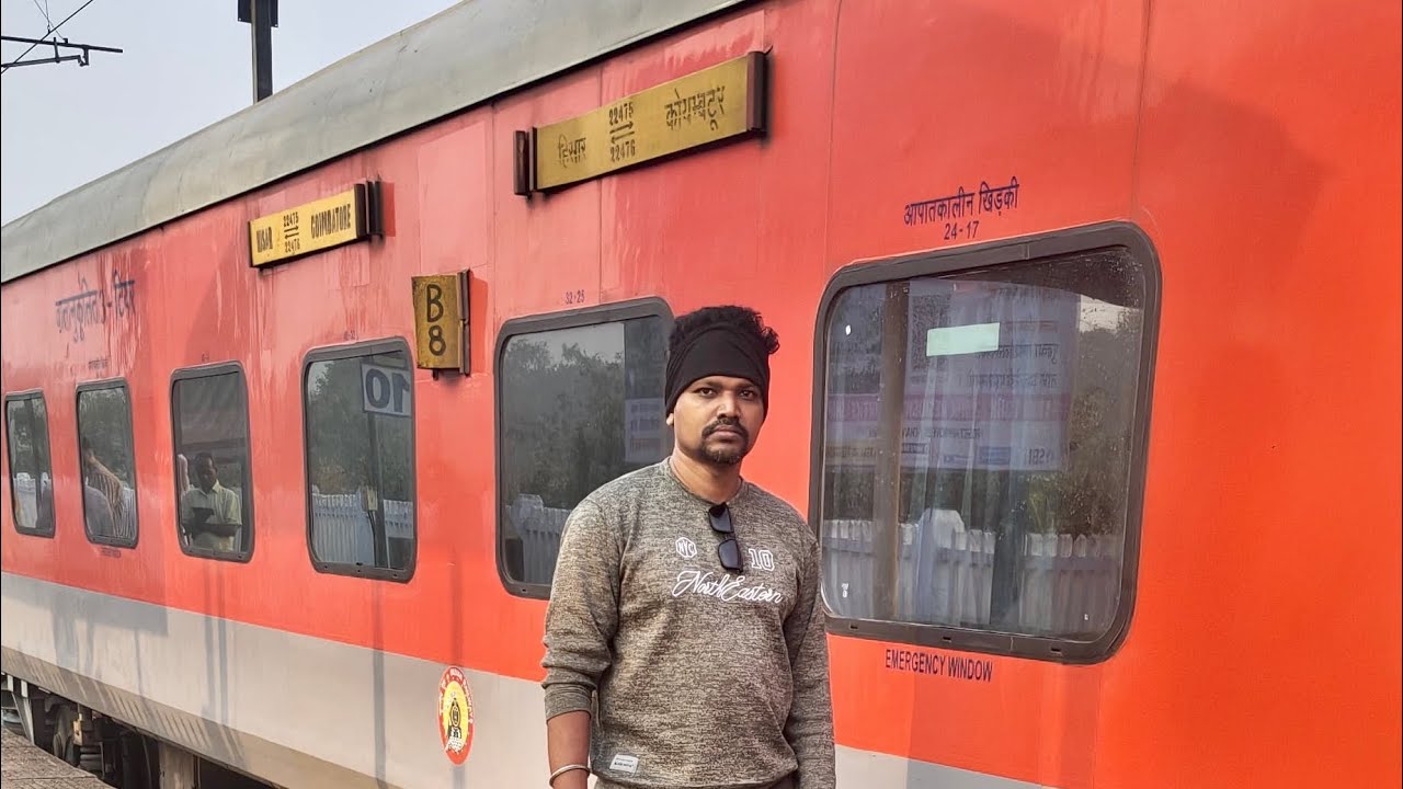 3091 km journey coimbatore hisar Part 4 😱🚦🚂|indianrailway |passengers | hisar train |