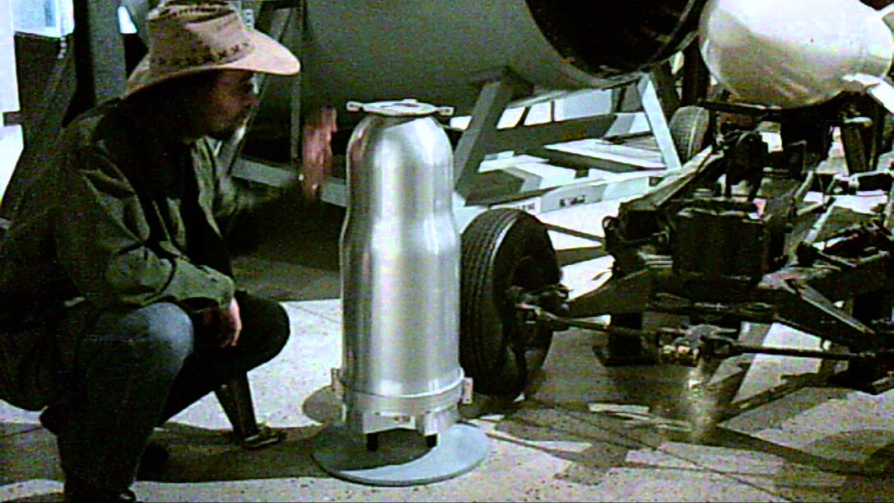 W80 thermonuclear warhead and person
