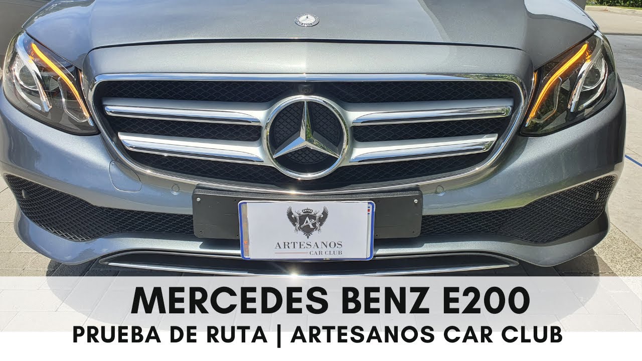 Mercedes Benz E200 | Prueba de ruta | Artesanos Car Club.