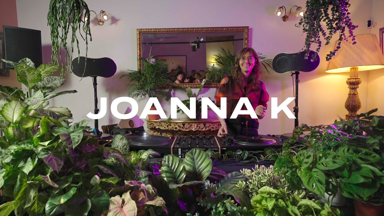 Nu-Disco & Electro with plants by Joanna K Vinyl Set at the Mansion, Barcelona