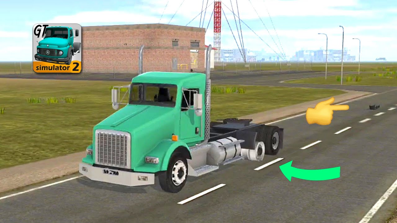 Grand Truck Simulator 2 - T800 Day Cab long chassis Gameplay