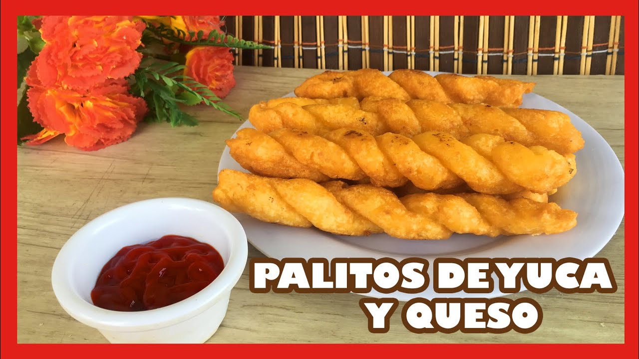 CÓMO hacer PALITOS de YUCA y QUESO